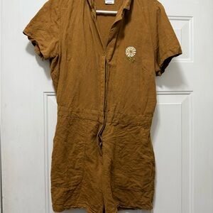 Women’s romper RVCA with flower embroidery size M